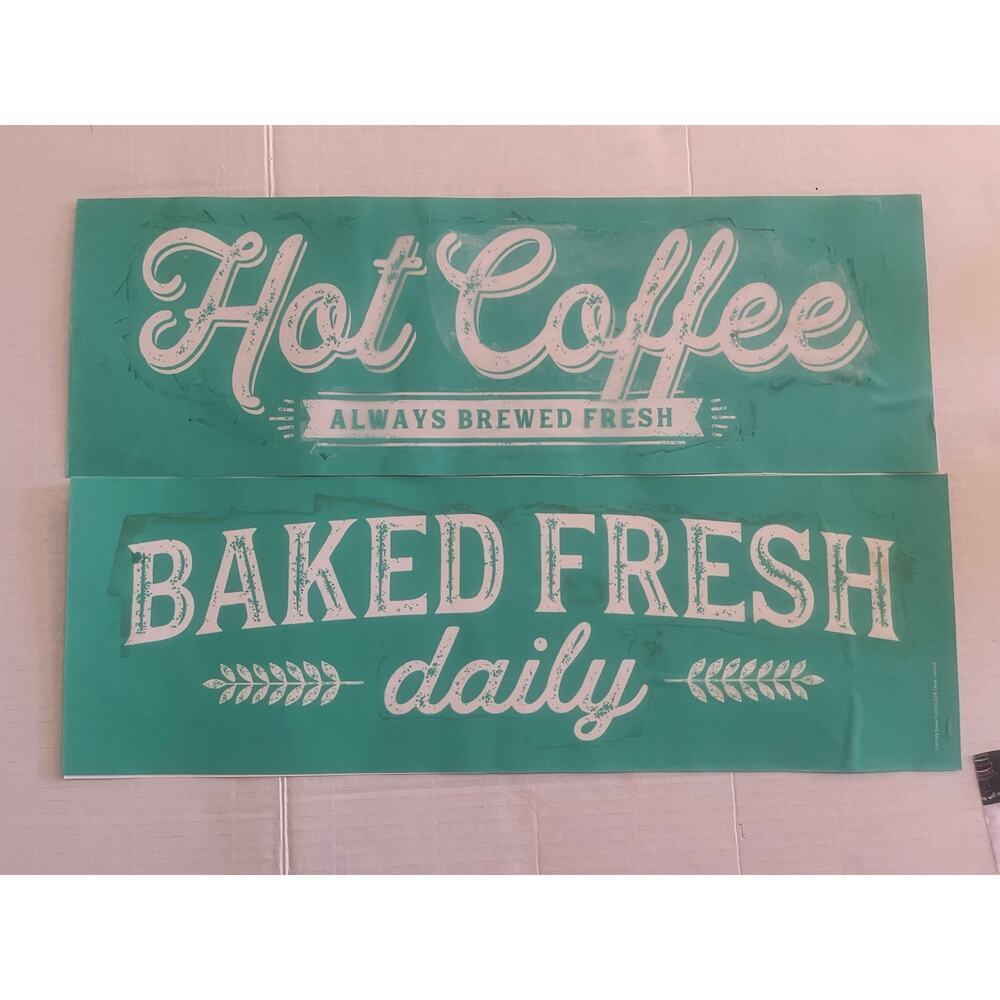 Chalk Couture 18 x 12 Reusable Baked Fresh Transfer